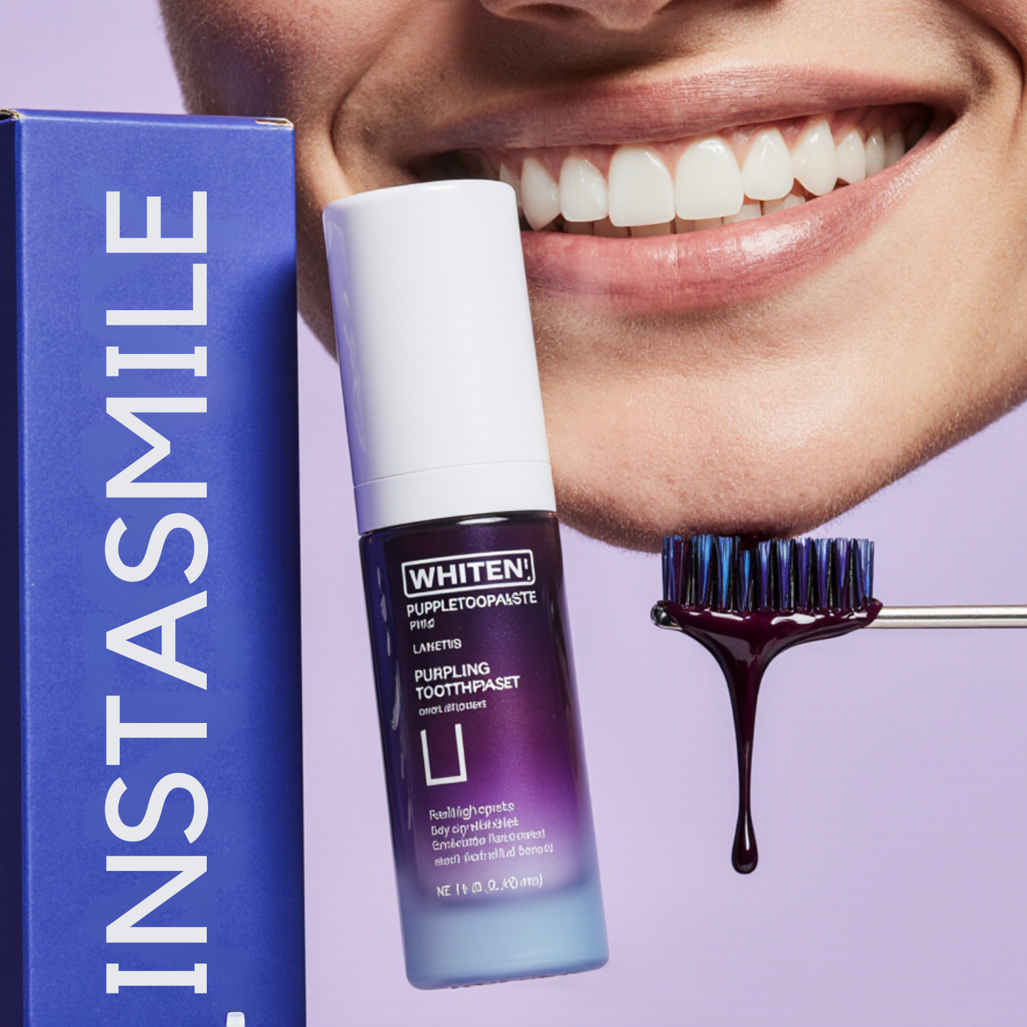 Instasmile™ - Dentifrice Violet Blanchissant